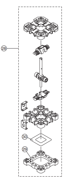 OB105-737-326-00 - LEVER SUB-ASSEMBLY : 