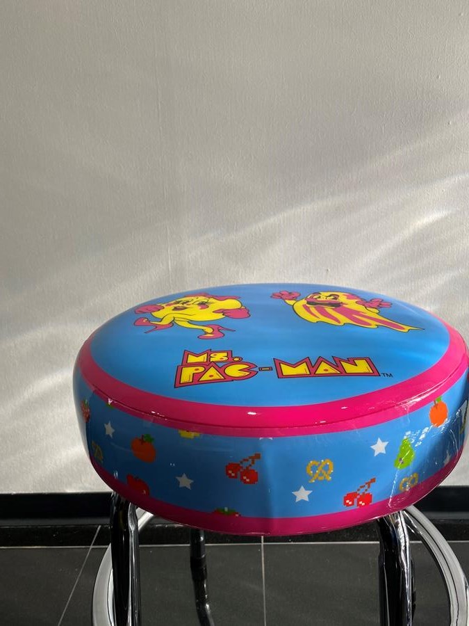 Ms pac man arcade stool new arrivals